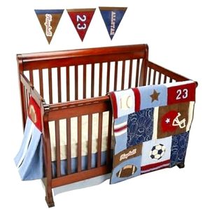 Nojo Play Ball Baby crib bedding set & Mobile